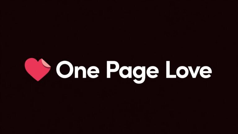 One Page Love: Creative Ways to Express Love in Just One Page